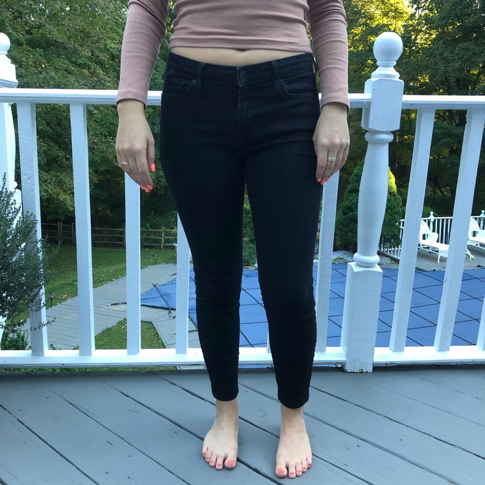 Black denim
